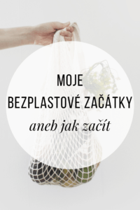 Moje bezplastové začátky aneb jak začít